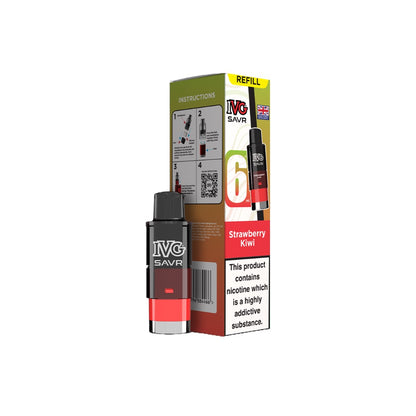 20mg IVG SAVR Refill Pod Pack 3000 Puffs