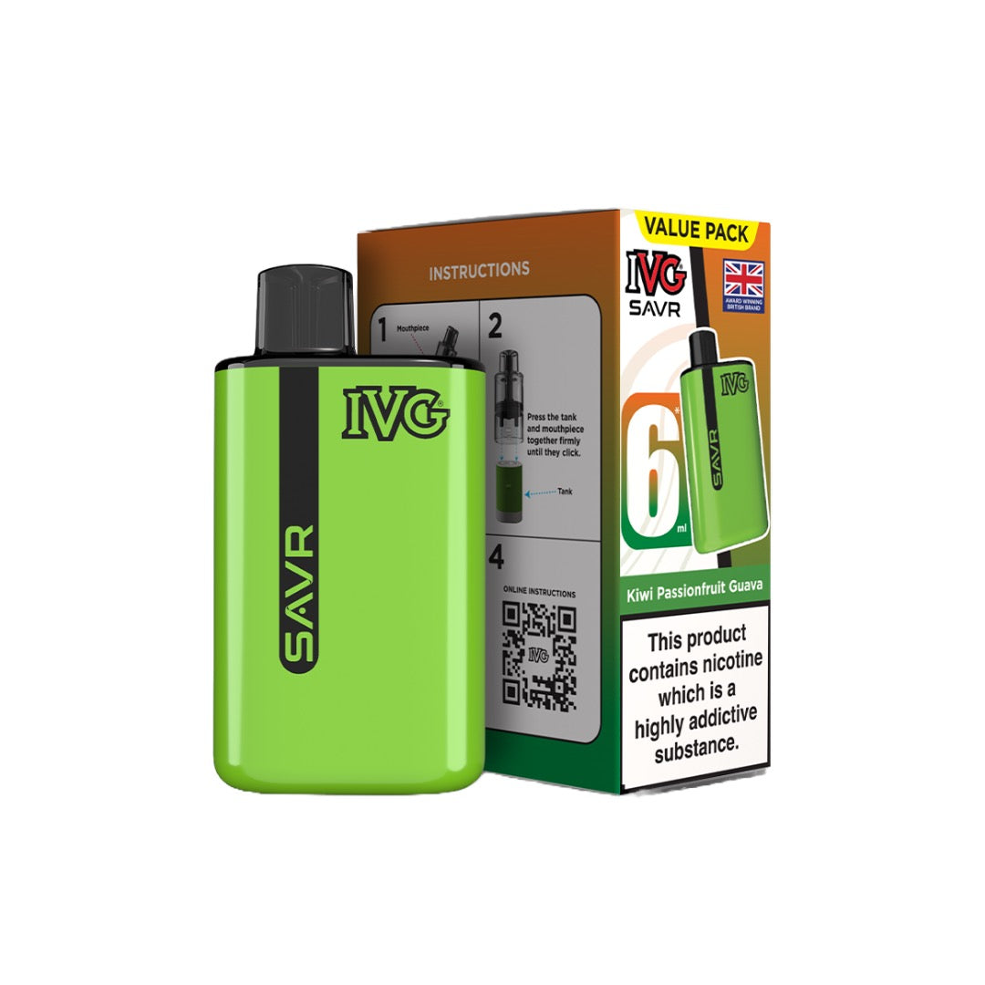 20mg I VG SAVR Prefilled Pod Vape Kit 3000 Puffs | UK Retail Honney Retail 20mg I VG SAVR Prefilled Pod Vape Kit 3000 Puffs | UK Retail Honney Retail