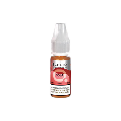 5mg ELFLIQ By Elf Bar 10ml Nic Salt (50VG/50PG) - Stoptober Special Offer!