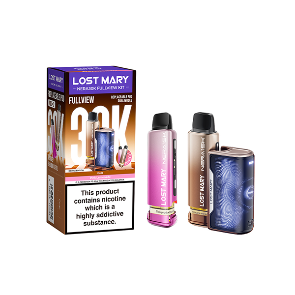 20mg LOST MARY Nera 30K Multi Edition Prefilled Pod Vape Kit - 30000 P Honney Retail 20mg LOST MARY Nera 30K Multi Edition Prefilled Pod Vape Kit - 30000 P Honney Retail