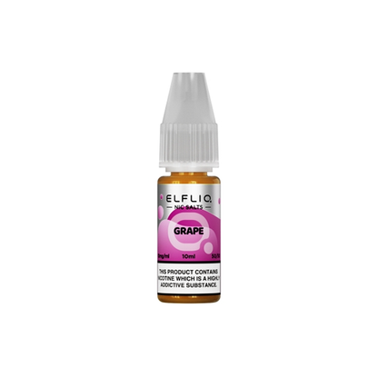 5mg ELFLIQ By Elf Bar 10ml Nic Salt (50VG/50PG) - Stoptober Special Offer!