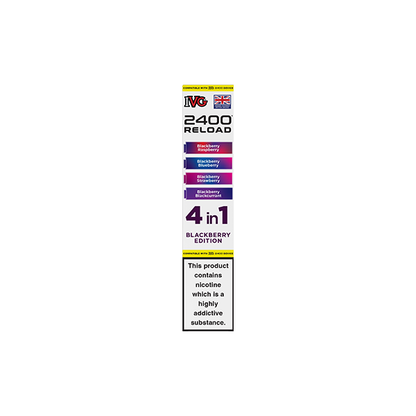 20mg IVG 2400 Reload Multi Edition Prefilled Pods 2ml 2400 Puffs - 4 Pcs