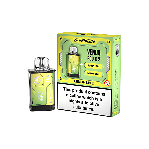 20mg Vapengin Venus Prefilled Pods 1200 Puffs - 2 Pcs