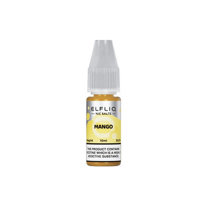 5mg ELFLIQ By Elf Bar 10ml Nic Salt (50VG/50PG) - Stoptober Special Offer!