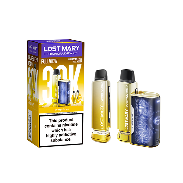 20mg LOST MARY Nera 30K Prefilled Pod Vape Kit - 30000 Puffs Honney Retail 20mg LOST MARY Nera 30K Prefilled Pod Vape Kit - 30000 Puffs Honney Retail