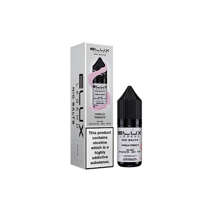 20mg Elux Legend 10ml Nic Salts (50VG/50PG) - Vapril Special Offer!