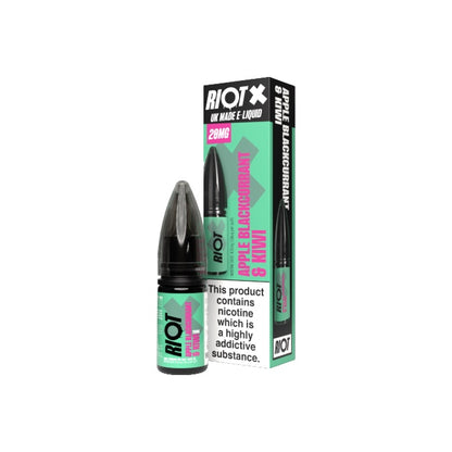20mg RIOT X 10ml Nic Salts by Riot Squad (50VG/50PG)