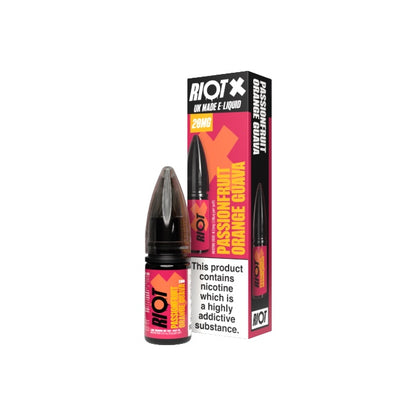 20mg RIOT X 10ml Nic Salts by Riot Squad (50VG/50PG)