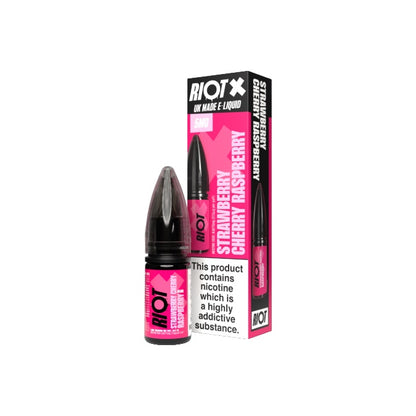 5mg RIOT X 10ml Nic Salts by Riot Squad (50VG/50PG)