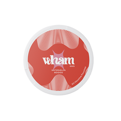 6mg Wham Regular Nicotine Pouch - 20 Pouches (Buy 1 Get 1 Free)