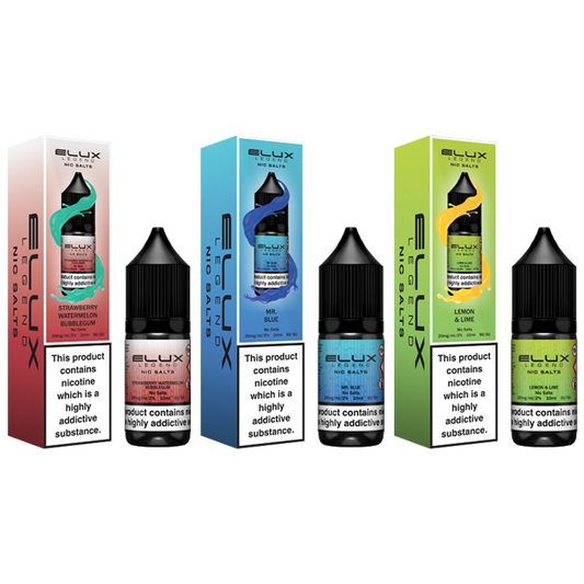 10mg Elux Legend 10ml Nic Salts (50VG/50PG) - Vapril Special Offer!