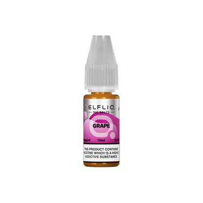 20mg ELFLIQ By Elf Bar 10ml Nic Salt (50VG/50PG) - Stoptober Special Offer!