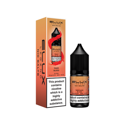 20mg Elux Legend 10ml Nic Salts (50VG/50PG) - Vapril Special Offer!