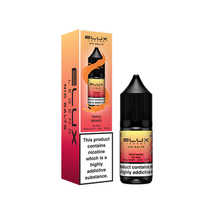 20mg Elux Legend 10ml Nic Salts (50VG/50PG) - Vapril Special Offer!