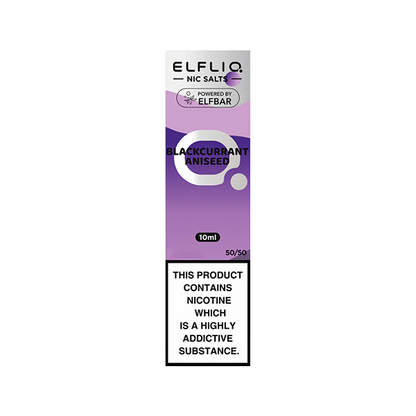 10mg ELFLIQ By Elf Bar 10ml Nic Salt (50VG/50PG) - Stoptober Special Offer!