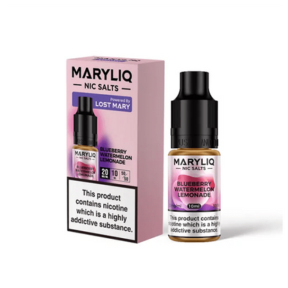 20mg MARYLIQ Nic Salt By Lost Mary 10ml (50VG/50PG) - Stoptober Special Offer!