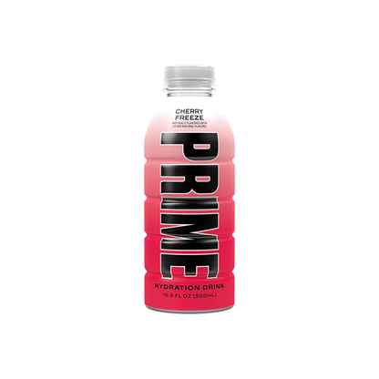 PRIME Hydration USA Cherry Freeze Sports Drink 500ml - Past Best Before date