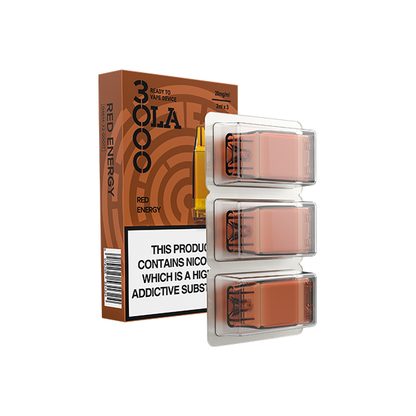20mg SMPO Ola 3000 Prefilled Pods 2ml 1800 Puffs - 3 Pcs